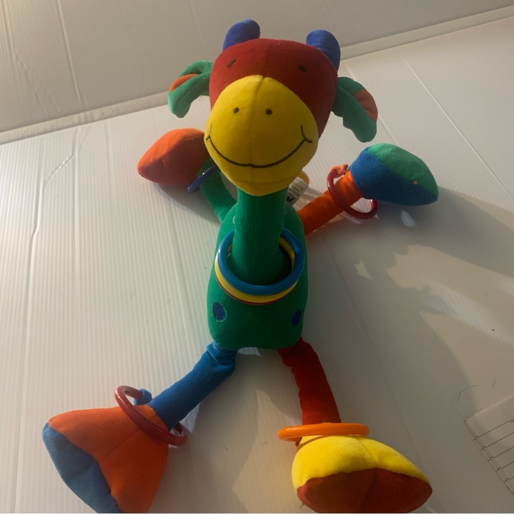 Jellycat giraffe retired ,age 0 up. Designed to engage and stimulate infant's
